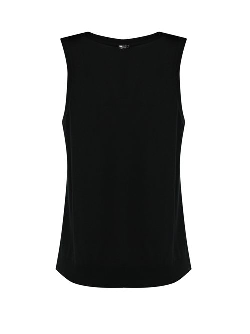 Top in raso Nero Herno | JG000268D 520569300